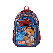 Muggle İlkokul Çantası Cool Bear Mu-3809 Çok Renkli