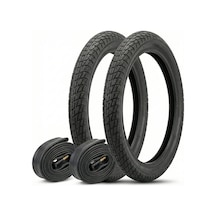 Bike Sky Black Cat Zırhlı Ön Arka Set İç Dış Lastik 20x1.75 5 Mm Zırh Kalınlığı, Elektrikli Bisikletler İçi Uyumlu
