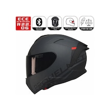 X340 Thunder Motosiklet Kaskı Spoiler Mod Güneş Vizörlü Full Face Kask Çok Renkli