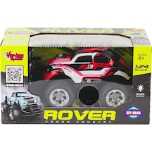 Mey İthalat Syr-666-842-3-4-5-6-7 Kumandalı Şarjlı Rover Off Road Işıklı Araba 1:24 -vardem Oyuncak Kırmızı