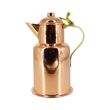 Turna Bakır Kadife Sütlük 500 Ml Düz Kırmızı Turna4808-1