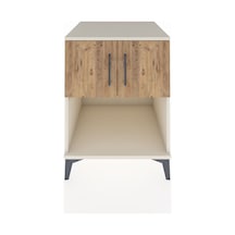Kronos Komodin 2 Raflı 2 Kapaklı 60x59x80 Aytaşı-çam Aytaşı