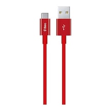 Ttec Type-C Kablo Kırmızı 1.20Cm - 2Dk12K (434309232)