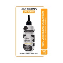 Morfose Milk Therapy Niacinamide Ve Ceramide İçeren Nemlendirici Saç Bakım Toniği 300 ML