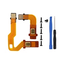 Ps5 Mikrofon Flex Versiyon 2 Tornavida Ayırıcı Yedek Vida Tamir Seti Bdm 020 Renkli