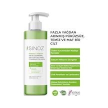 Sinoz Yağlı ve Karma Ciltler İçin Yüz Temizleme Jeli 400 ML