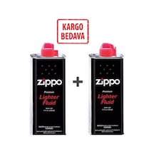 2 Adet Zippo Benzin - Çakmak Gazı 125 Ml.