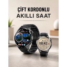 Çift Kordonlu Yüksek Çözünürlüklü Akıllı Saat Uyku İzleyici &amp