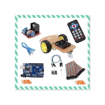 Arduino Uzaktan Kumandalı Robot Araba Kiti Set Proje