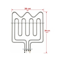 Profilo Fırın Üst Rezistansı 36 Cm En, 39 Cm Boy Gri