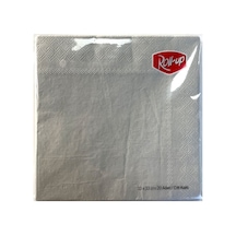 Roll-up Kağıt Peçete Gümüş 33 X 33cm 20 Adet 16'li Paket