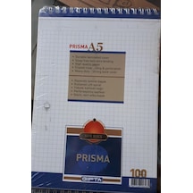 Bloknot Spralli A 5 Kareli 100 Yp Karton Kapak 6 Adetli Paket N11.392
