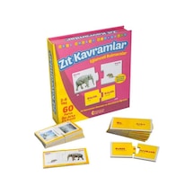 1390 Dıytoy, Eğlenceli Bulmacalar - Zıt Kavramlar / 2-6 Yaş Diğer
