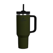 İgloo Stadler Thermo-mug 1.2 Litre Pipetli Termos Bardak Haki/siyah Siyah