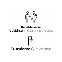 , Xl Lavanta Kokulu Bebek Vücut Temizleme Havlusu 50 Yaprak, Beyaz