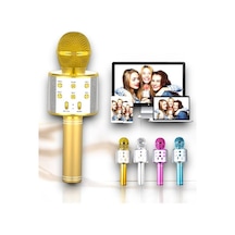 Karaoke Mikrofon Ve Hoparlör Kablosuz Hoparlör - Uzun Pil Ömrü, Güçlü Ses