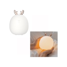 Sevimli Şarj Edilebilir Yumuşak Gece Lambası Uyku Lambası A Çok Renkli