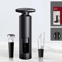 Liangmei Yaratıcı Şarap Açacağı Manuel Şişe Açacağı Tirbuşon Ahşap