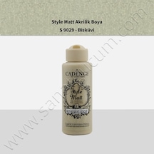 Cadence Style Matt Akrilik Boya 120 Ml. S9029 Bisküvi