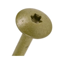 Power Pro 47870 Lag Vidaları, 5/16 "x 3-1/2", Star Drive İnşaat Gecikme Vidaları, Paslanmaya Dayanıklı, Seramik Kaplı Bronz, 1 Lb Kutu, 25 Adet 4296