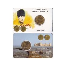 Türkiye 1999 Yılı Tedavül 5000 Lira Çil Özel Renkli Kapamasında Unc