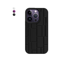 Apple Uyumlu iPhone 14 Pro Kılıf Rubicon Desenli Silikon Kapak