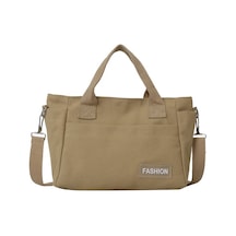 Haki Yeni Gelenler Rahat Vintage Kanvas Sırt Çantası Erkekler Için Özel Logolu Sırt Çantası Kırmızı - Gri