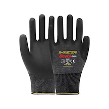 B-flex134 Likralı Nitril Eldiven Gri Siyah