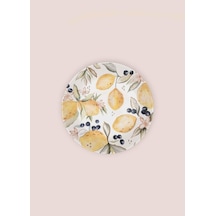 The Mia Limoncello Yemek Tabağı 6lı Set 20 Cm Renkli