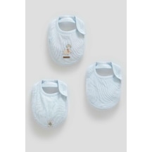 Caramell Pamuk Good Baby 3'lü Mama Önlüğü Crml.one1840 Mavi