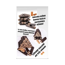 Briket Şömine Odunu 30 G Çıra Hediyeli