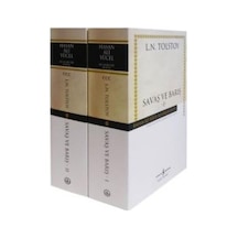 Savaş ve Barış - 2 Kitap Takım - Lev Nikolayeviç Tolstoy - İş Bankası Kültür Yayınları