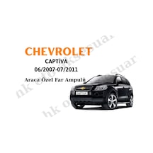 Chevrolet Captiva 06/2007-07/2011 Kısa Far H7