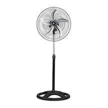 Kumtel KTF-340 Siyah 18 İnç Sanayi Tipi Vantilatör 3in1 60 W,5 Kanatlı, 3 Kademeli, 132 cm Ayarlanabilir Yükseklik