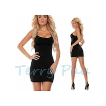 Terry Pau Tp100865 Kırmızı Askılı Elbise
