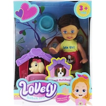 Lovely Mini Bebek Evcil Hayvan Ve Kulübesi Oyun Seti