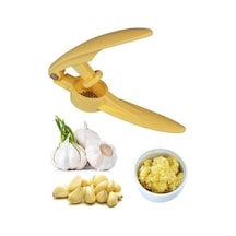 Pratik Kolay Yıkanabilir Sarımsak Ezme Aparatı Sarımsak Ezici Pres Çok Renkli