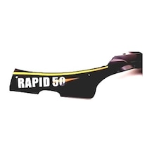 Rmg Marşbiyel Sol Siyah Rmg Rapıd 50 Sarı Çizgili