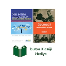 Özel Eğitim Uzmanları İçin Değerlendirme Rehberi + Geometri + Dünya Klasiği Hediye