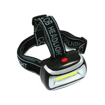 Upway 600 Lümen Pilli 3 Modlu Ergonomik Kafa Feneri Siyah