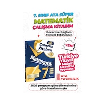 7. Sınıf Matematik Ata Süper Çalışma Kitabım Yeni