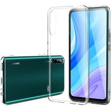 Huawei P Smart Pro 2019 İle Uyumlu Kılıf Şeffaf Esnek Silikon Telefon Kılıfı Kapak