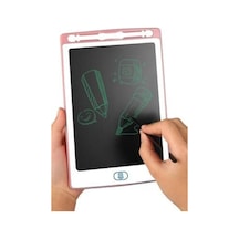 Grafik Digital Çocuk Yazı Çizim Tableti Lcd 8.5 Inc Ekranlı + Bilgisayar Kalemli Tabletpembe