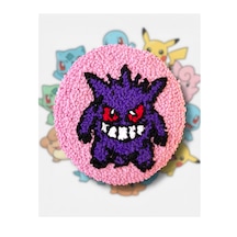 Gengar Pokemon Bardak Altlığı Mor