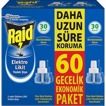 Raid Elektro Likit 2'li Yedek Kutu 60'lı