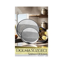 Sarma Dolma Süzgeci 2 Li Set Siyah
