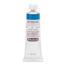 Mussini 35Ml Yağlı Boya Seri:3 No:477 Translucent Cyan