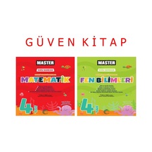 Okyanus Yayınları 4.sınıf Master Matematik Fen Soru Bankası Seti