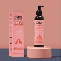 Kito Premium Kedi ve Köpekler İçin Omega 3 & 6 İçerikli Balık Yağı 200 ML