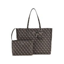 Guess Power Play Ii Kadın Omuz Çantası Hwqg7124240 Kahve